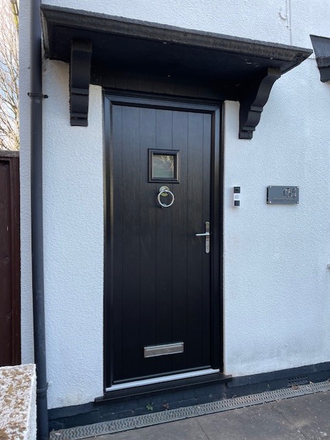 BRAMPTON SCHWARZBRAUN , CHROME CLASSIC RING , LEVER & LETTERBOX